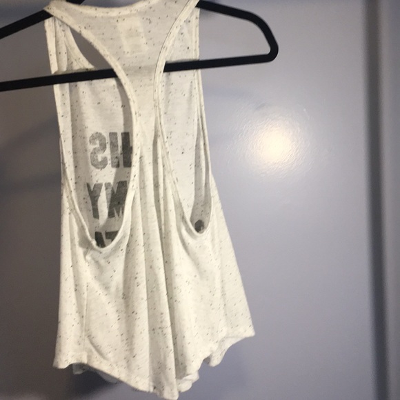 Flowy Graphic Racerback Tank - Picture 2 of 2